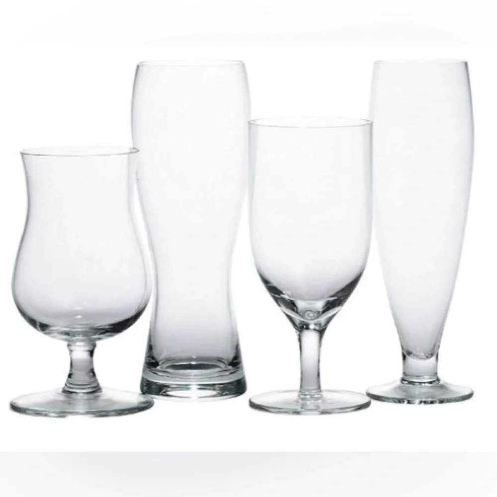 Mikasa Brewmaster's Collection 4-Piece Craft Beer Glass Set NIB Barware Gift